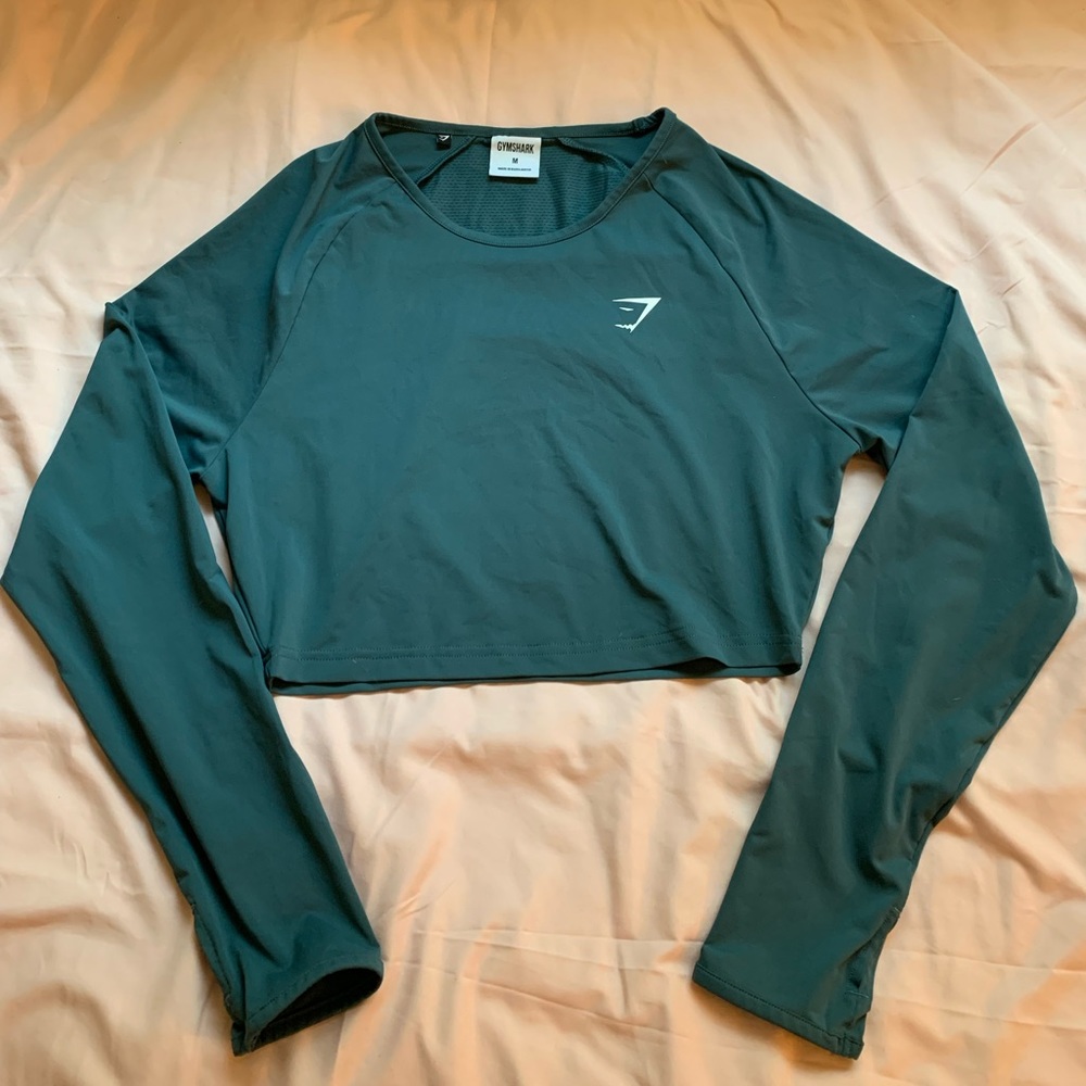 Gymshark Cropped Training Long Sleeve Size M